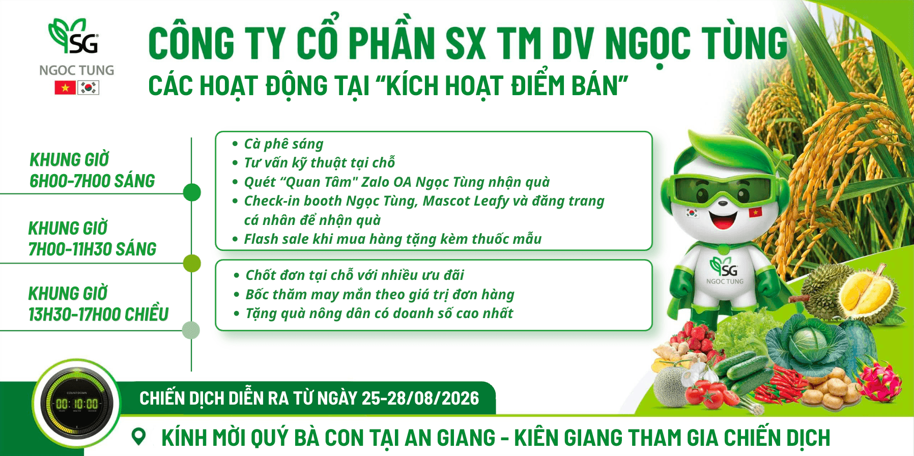 Hoạt động kích hoạt điểm bán