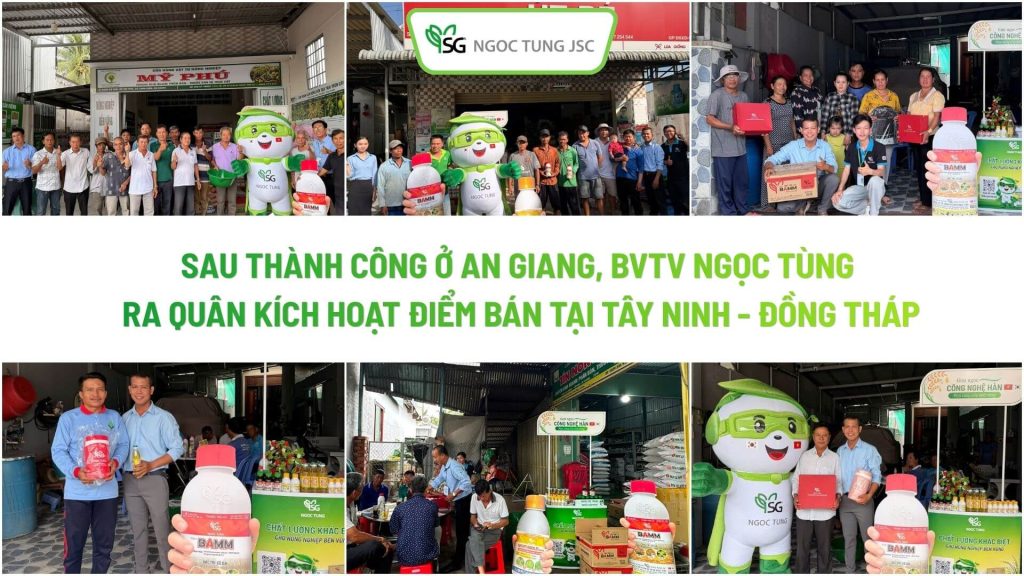 BVTV Ngọc Tùng kích hoạt điểm bán Tây Ninh - Đồng Tháp